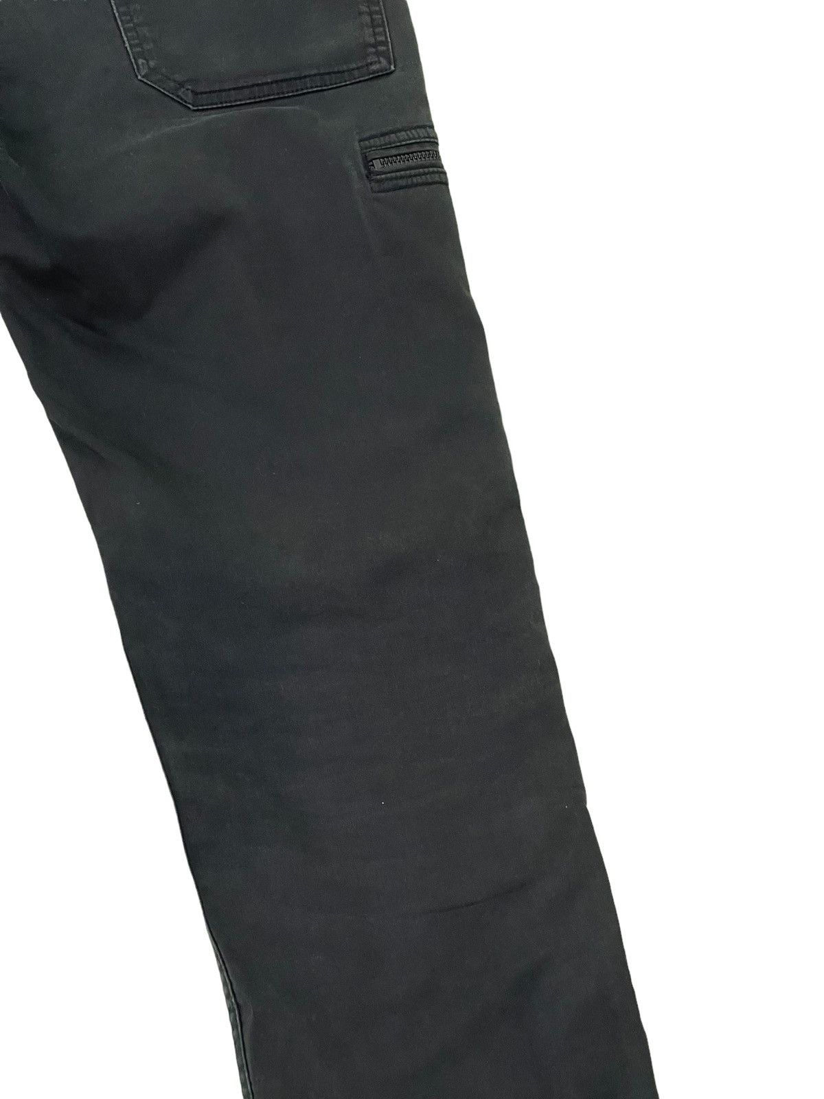 Japanese Brand Blue Way Black Slim Pant Stretch 3🟦7 Size US 31 - 18 Thumbnail