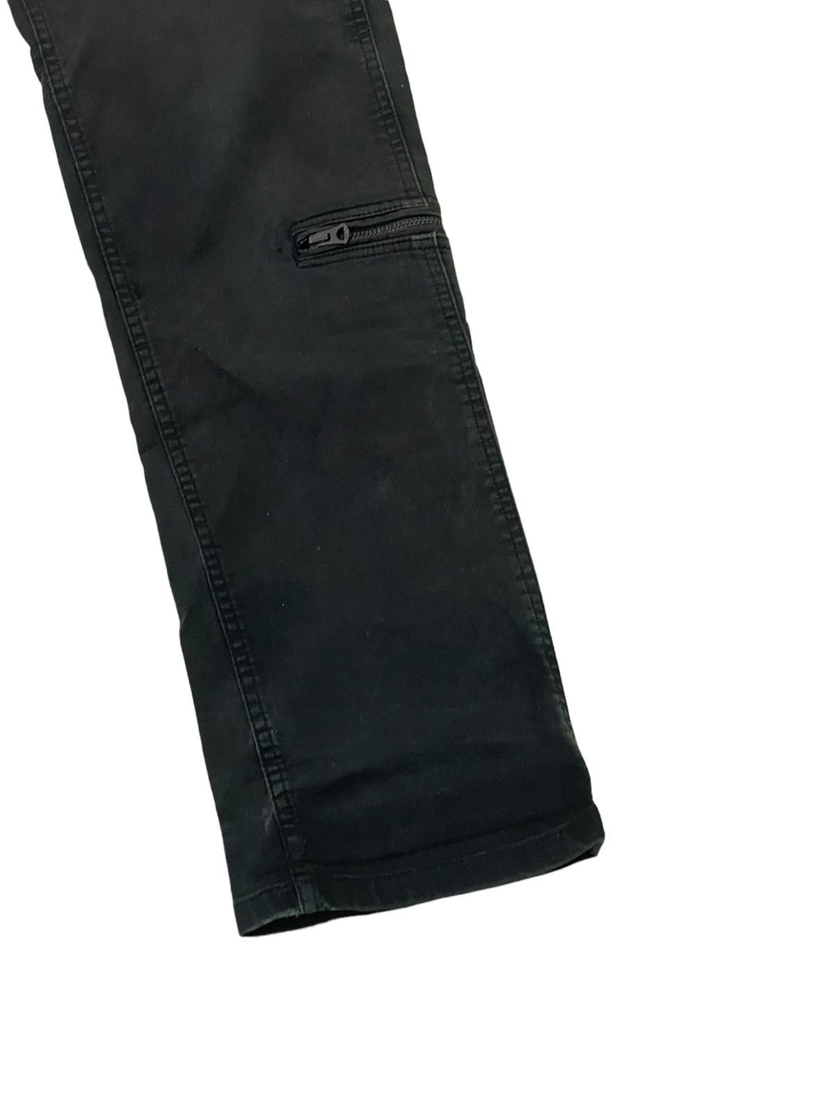 Japanese Brand Blue Way Black Slim Pant Stretch 3🟦7 Size US 31 - 4 Thumbnail
