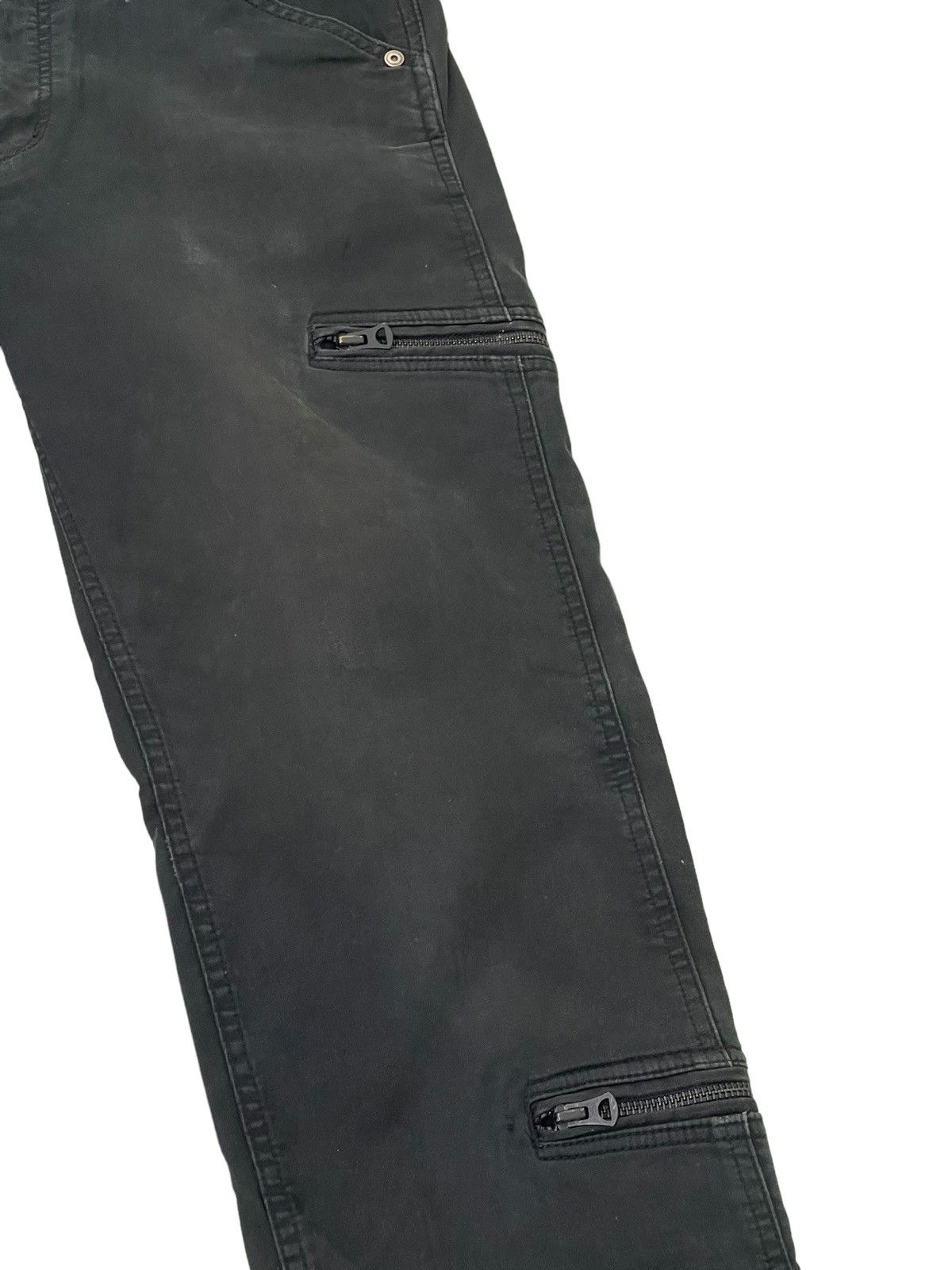 Japanese Brand Blue Way Black Slim Pant Stretch 3🟦7 Size US 31 - 7 Thumbnail