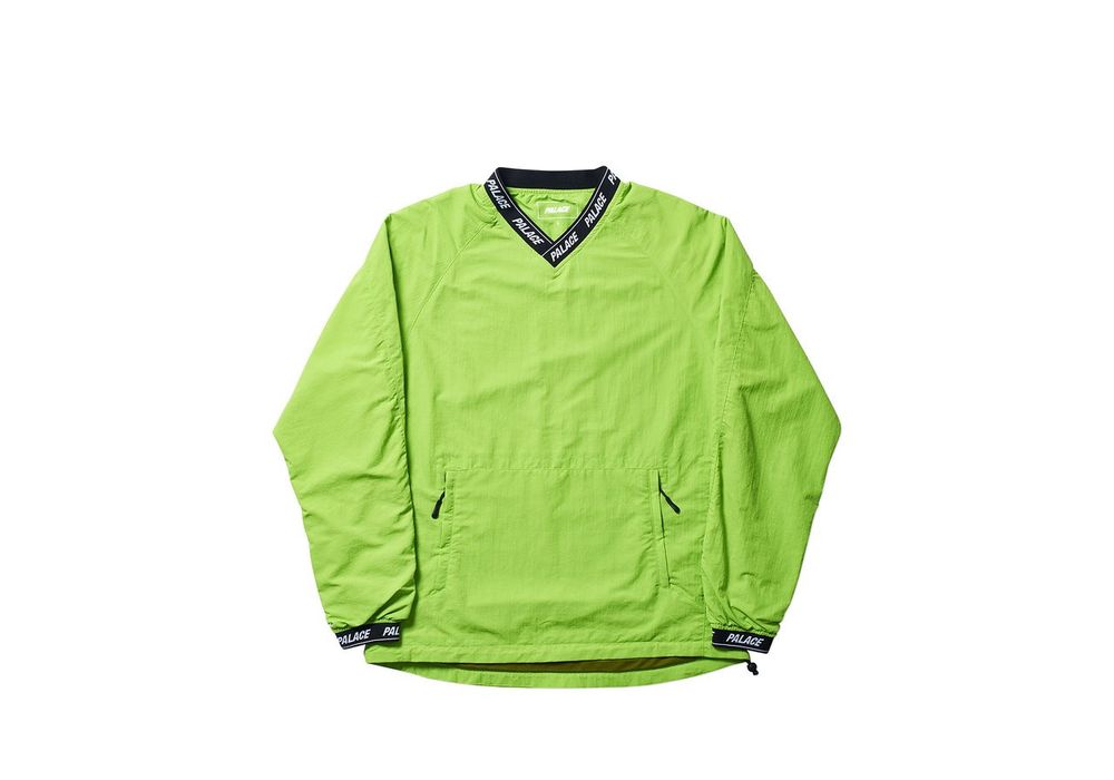 Palace PALACE ASLAN SHELL CREW LIME | Grailed