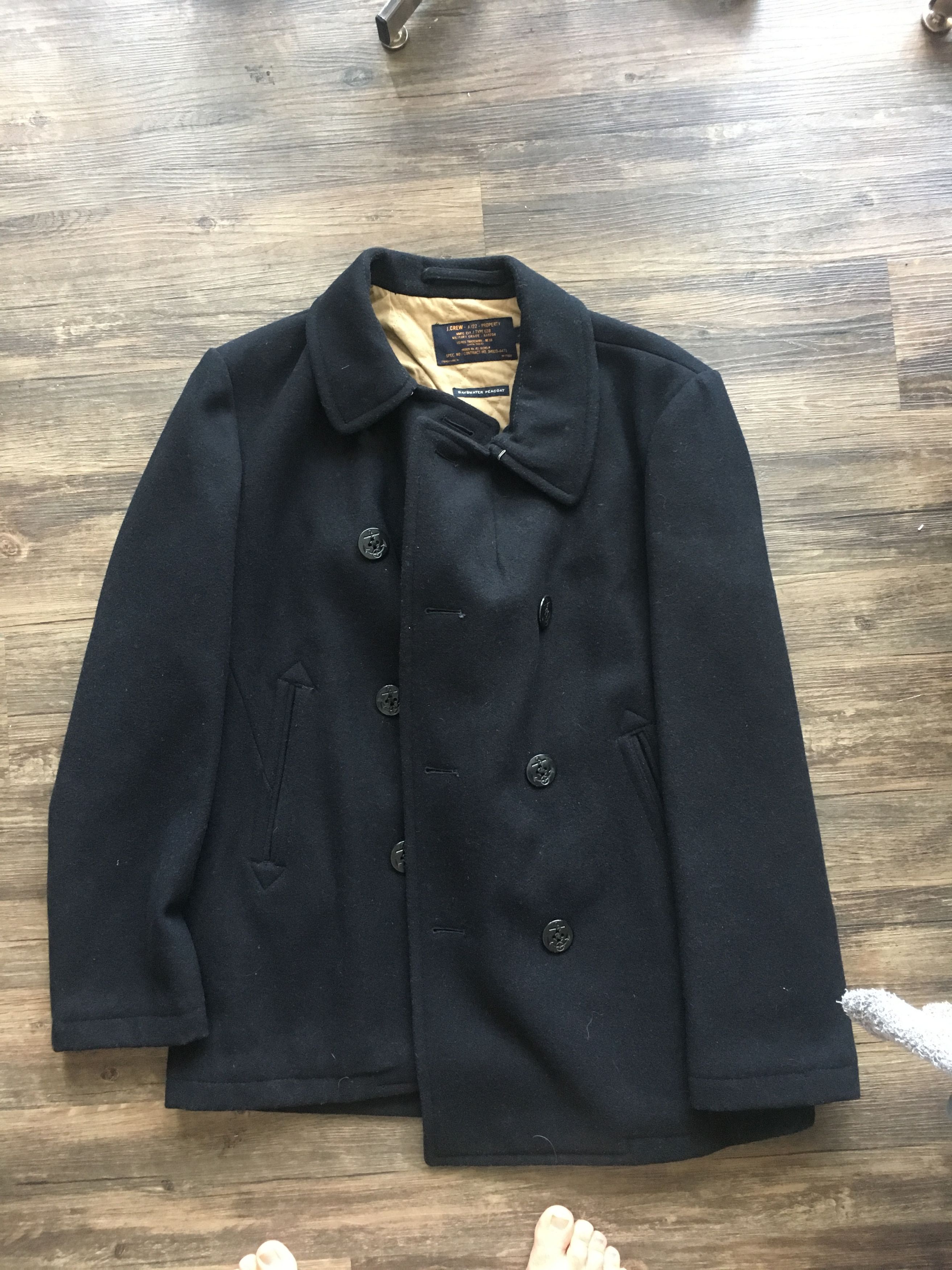 J.Crew Dock Pea Coat | Grailed