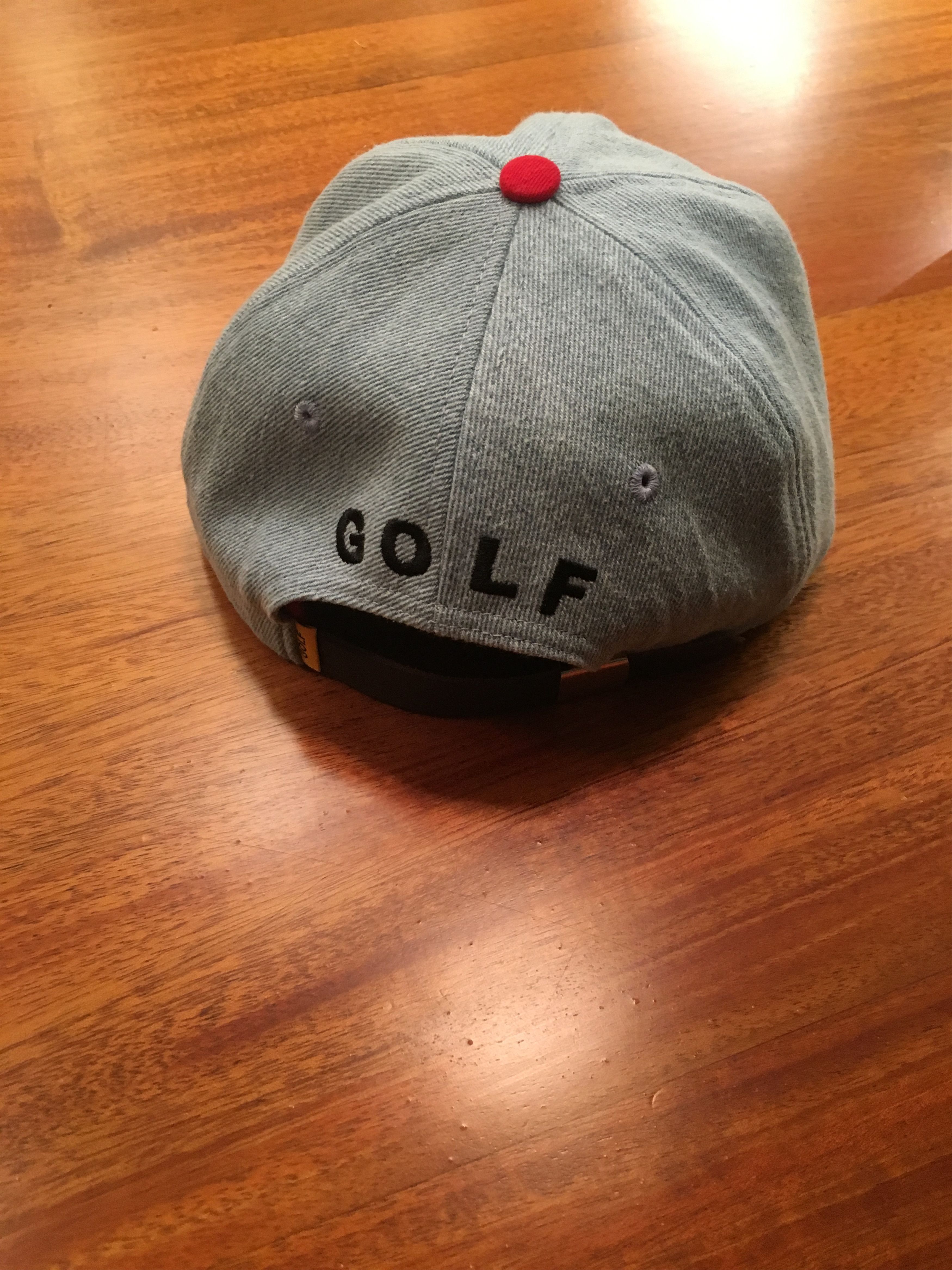 Golf Wang Smiley high quality Happy Denim Strapback