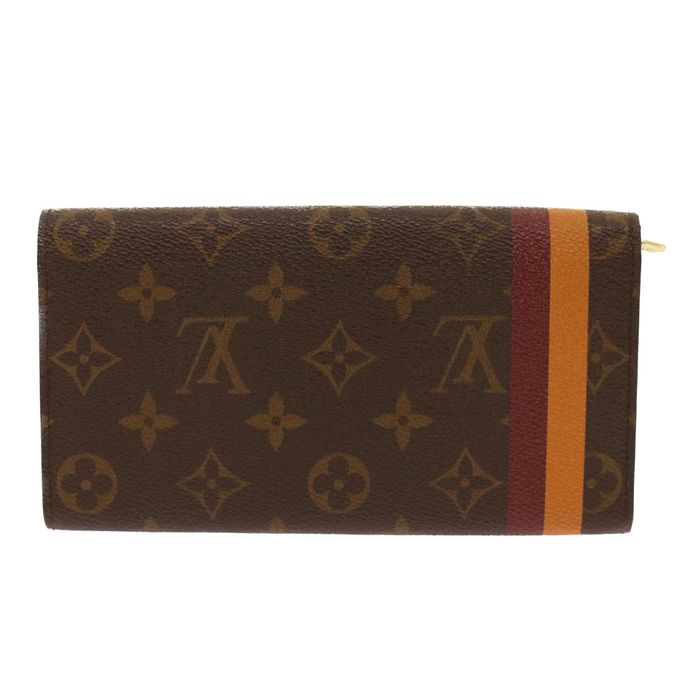 LOUIS VUITTON Monogram Orump Portefeuille Sarah Wallet initials