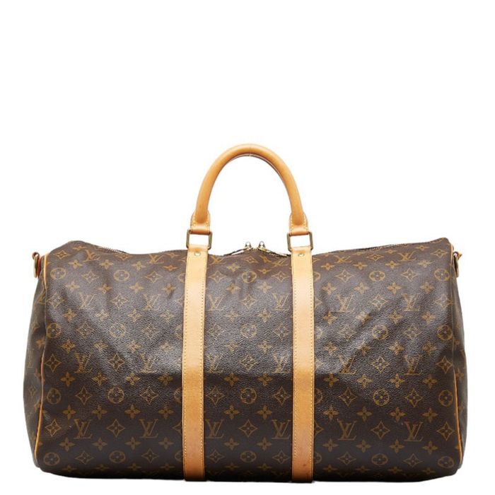 Louis Vuitton Monogram Keepall 50 M41426 Men Women Unisex Boston