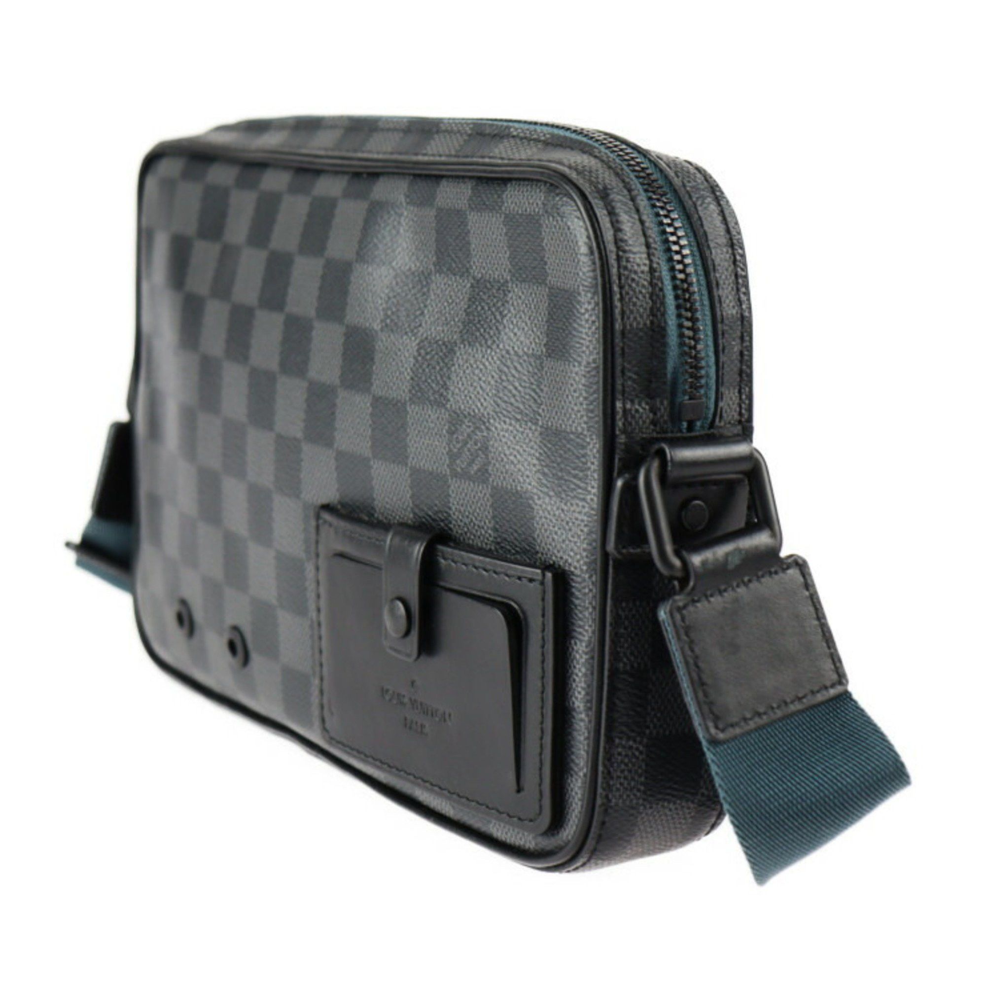 Louis Vuitton Alpha Messenger Shoulder Bag N40188 Damier Graphite