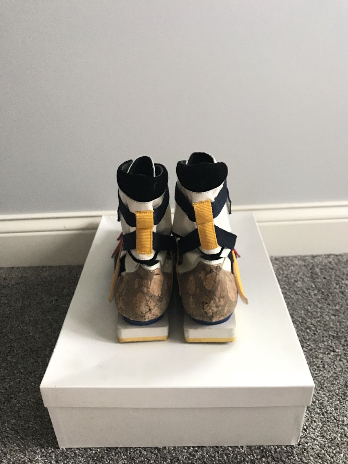 raf simons de stijl hiking boots