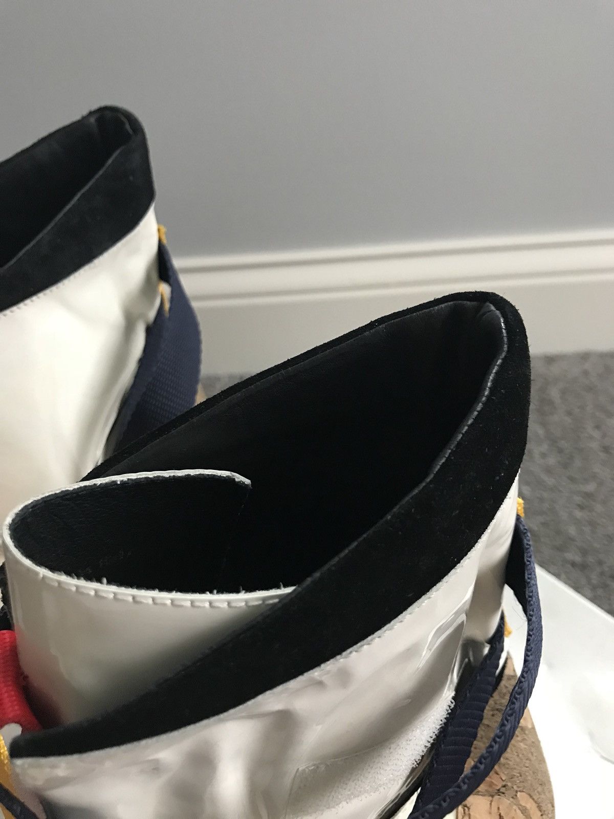 raf simons de stijl hiking boots