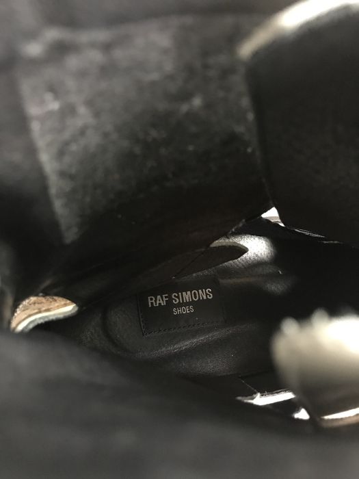 raf simons de stijl hiking boots