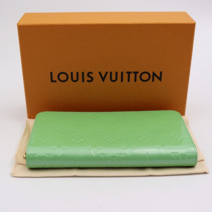 Auth Louis Vuitton Monogram Multicolore Zippy Wallet M60241 Blanc,Litchi