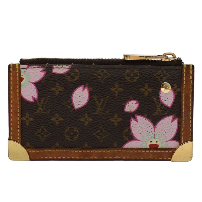 Louis Vuitton Monogram Cherry Blossom Pochette Cle Takashi