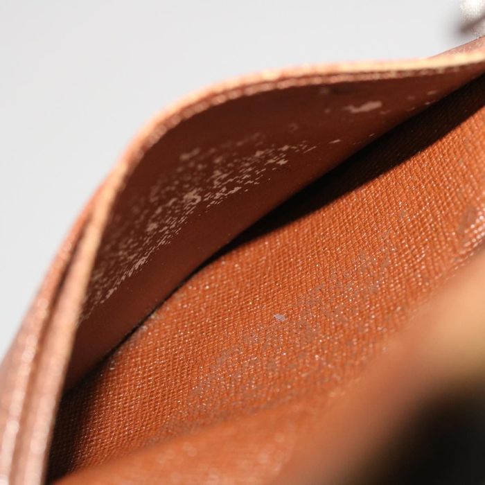 Louis Vuitton Monogram Viennois Bifold Wallet M61663 Brown PVC
