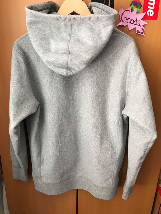 Supreme Box Logo Hoodie Heather Grey