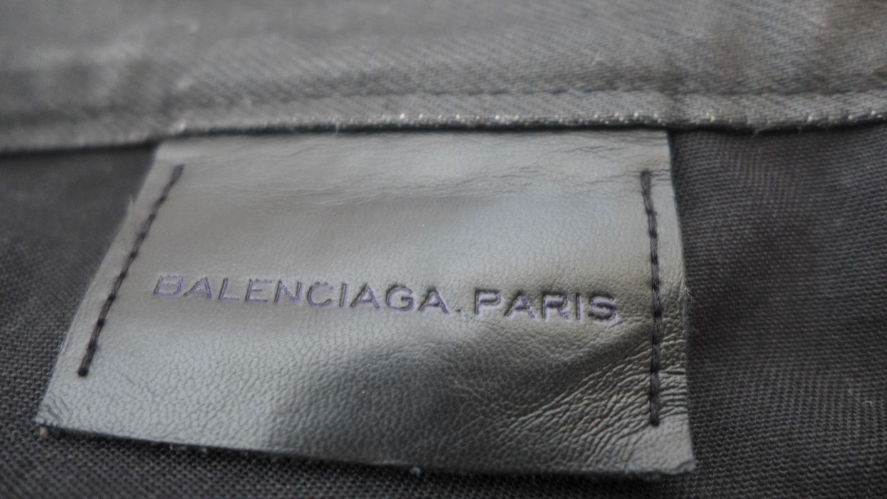 Balenciaga Wax Coated Denim Jeans | Grailed