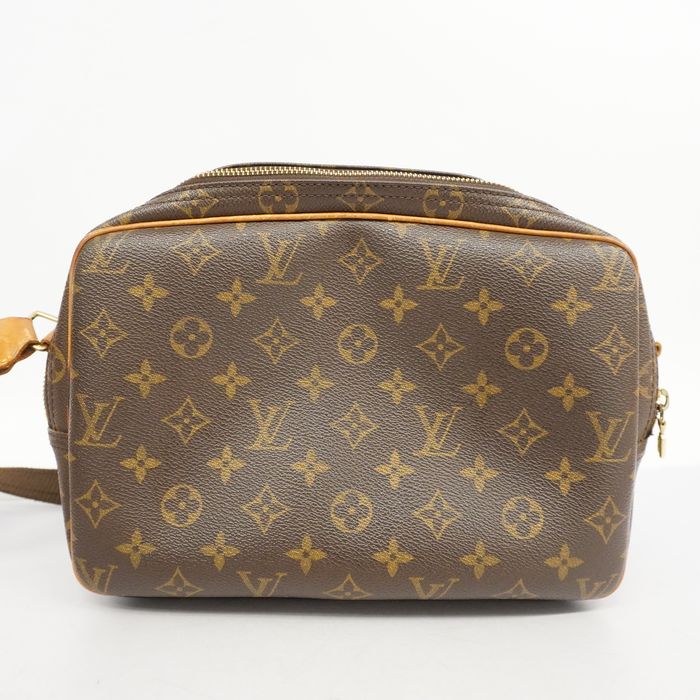 Auth Louis Vuitton Monogram Reporter PM M45254 Women's Shoulder Bag