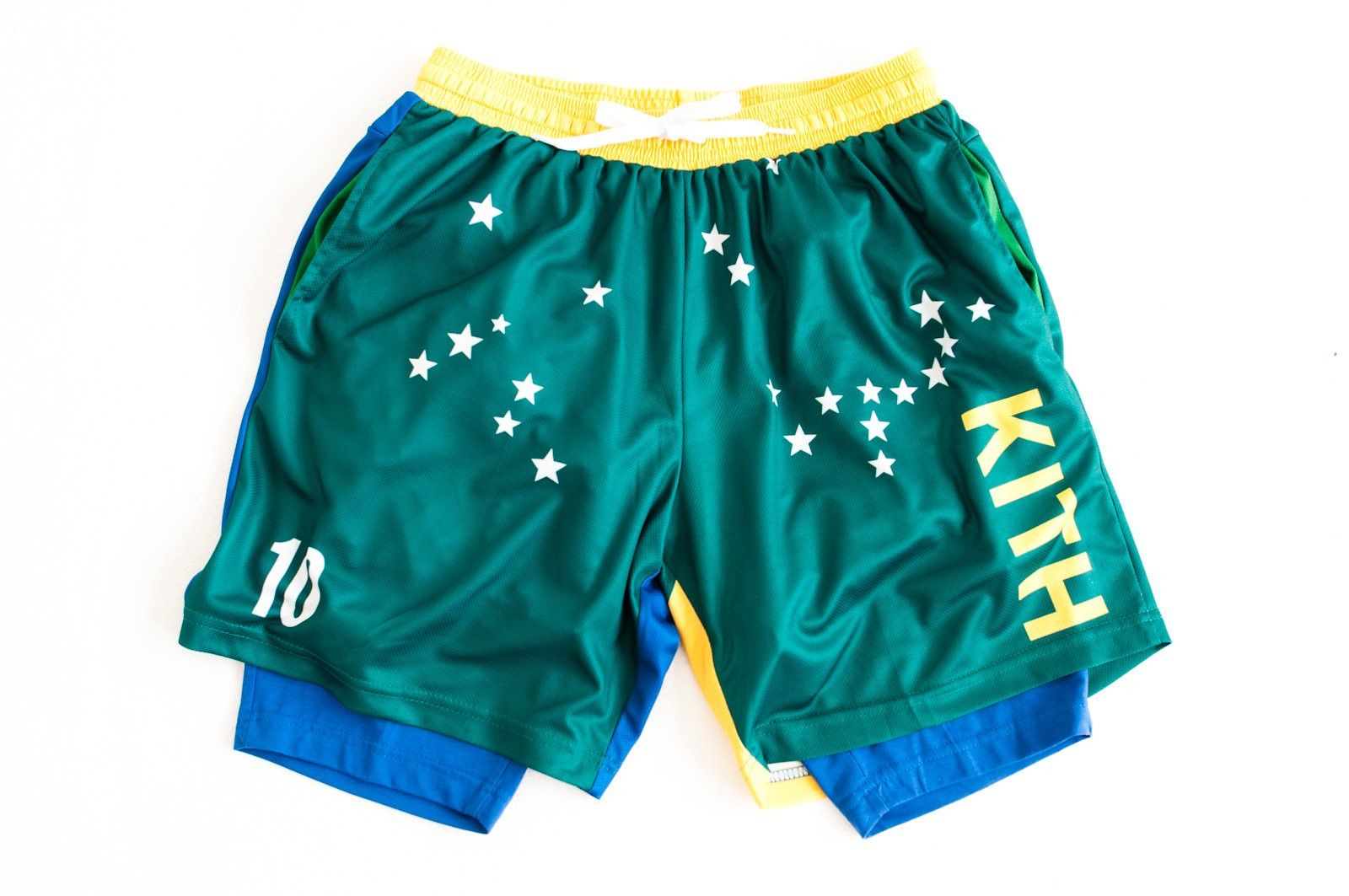 Kith Kith Soccer World Cup Shorts Brazil Large | Grailed