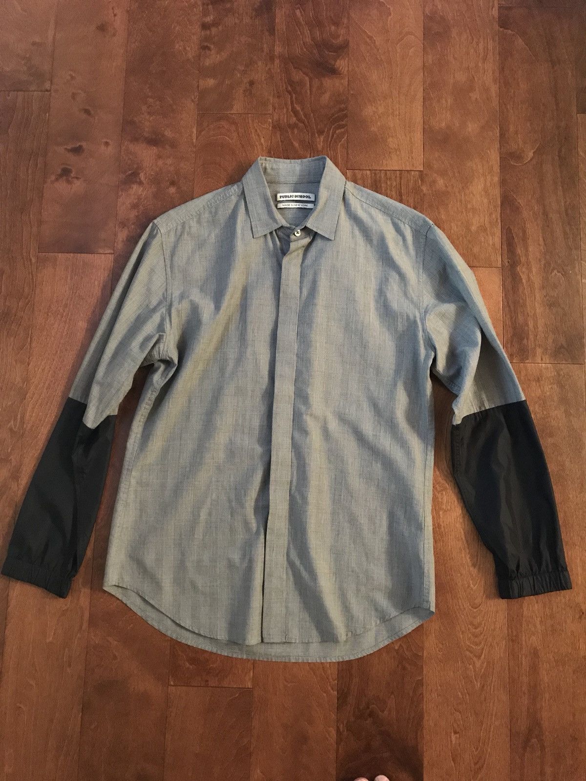 Public School Mixed Media Shirt Size US L / EU 52-54 / 3 - 1 Thumbnail