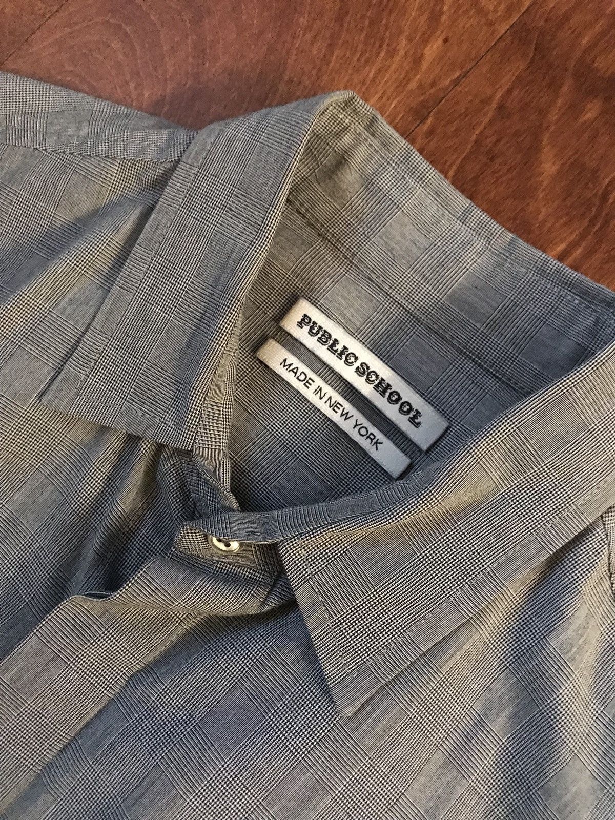 Public School Mixed Media Shirt Size US L / EU 52-54 / 3 - 3 Thumbnail