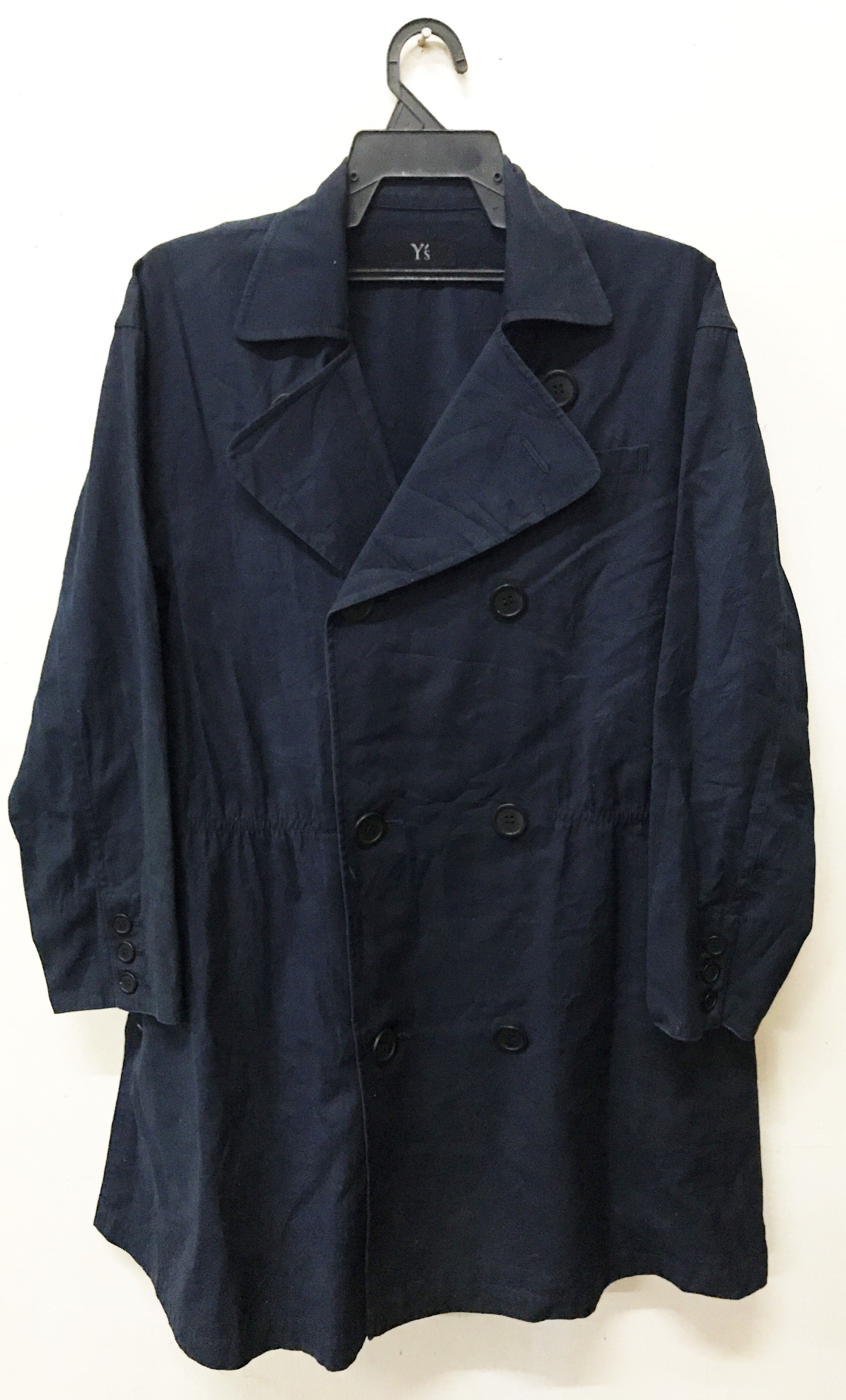 YOHJI YAMAMOTO Y'S PEACOAT JACKET COAT