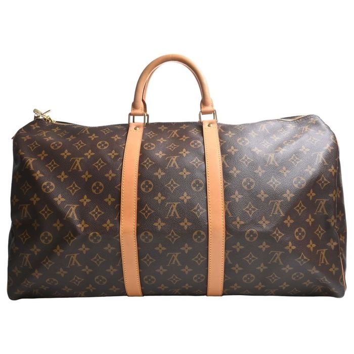 Louis Vuitton LOUIS VUITTON Monogram Keepall 55 Boston Bag M41424