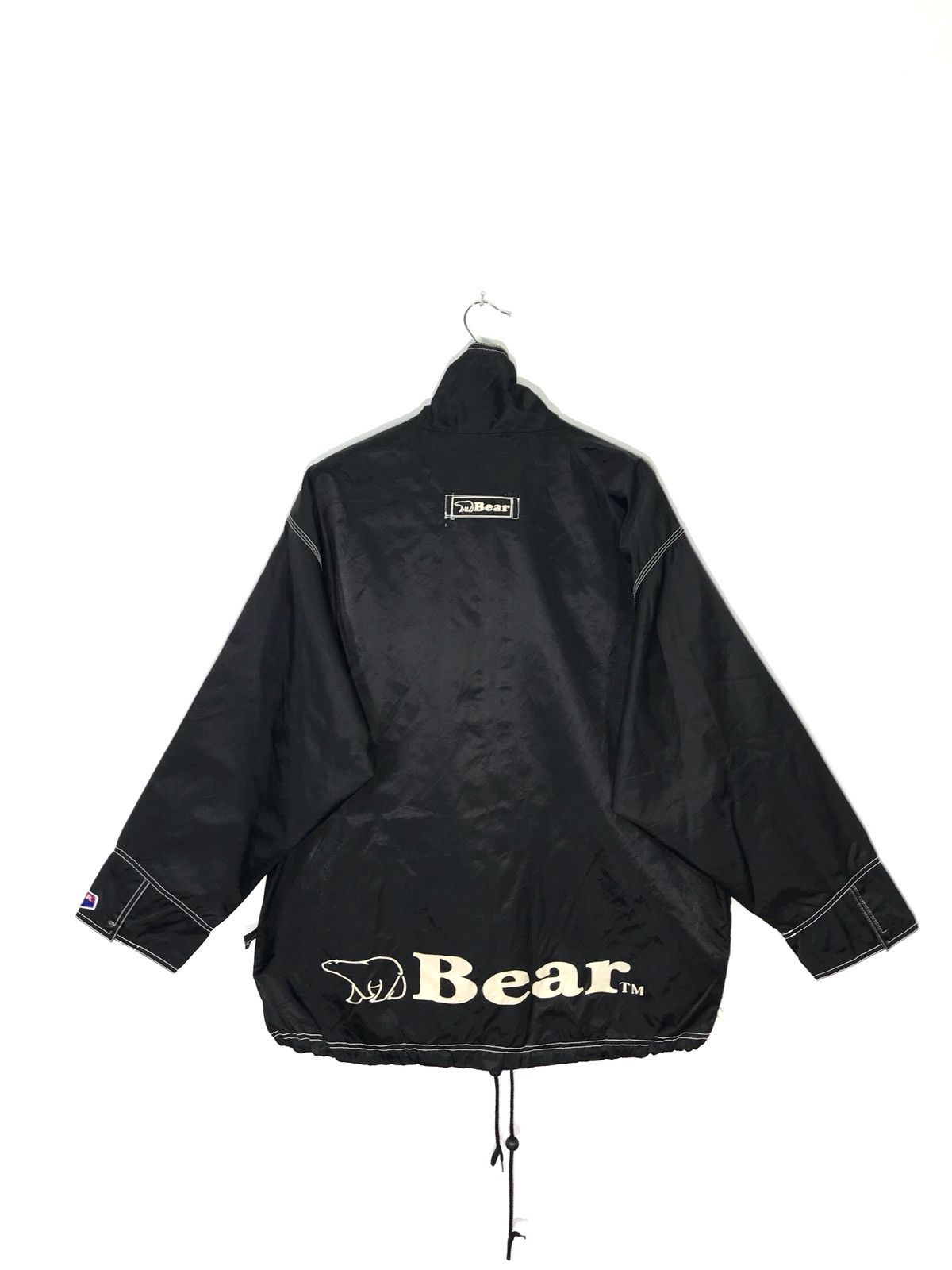 Vintage Vintage Bear Big Logo Reversible Windbreaker Jacket Size US L / EU 52-54 / 3 - 3 Thumbnail