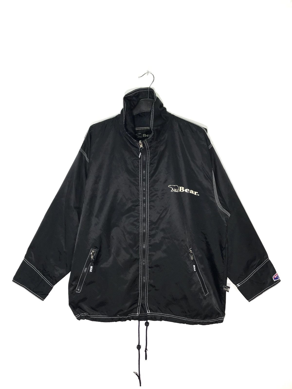 Vintage Vintage Bear Big Logo Reversible Windbreaker Jacket Size US L / EU 52-54 / 3 - 5 Thumbnail