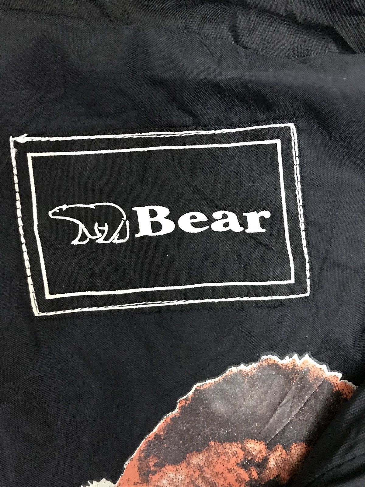 Vintage Vintage Bear Big Logo Reversible Windbreaker Jacket Size US L / EU 52-54 / 3 - 6 Thumbnail