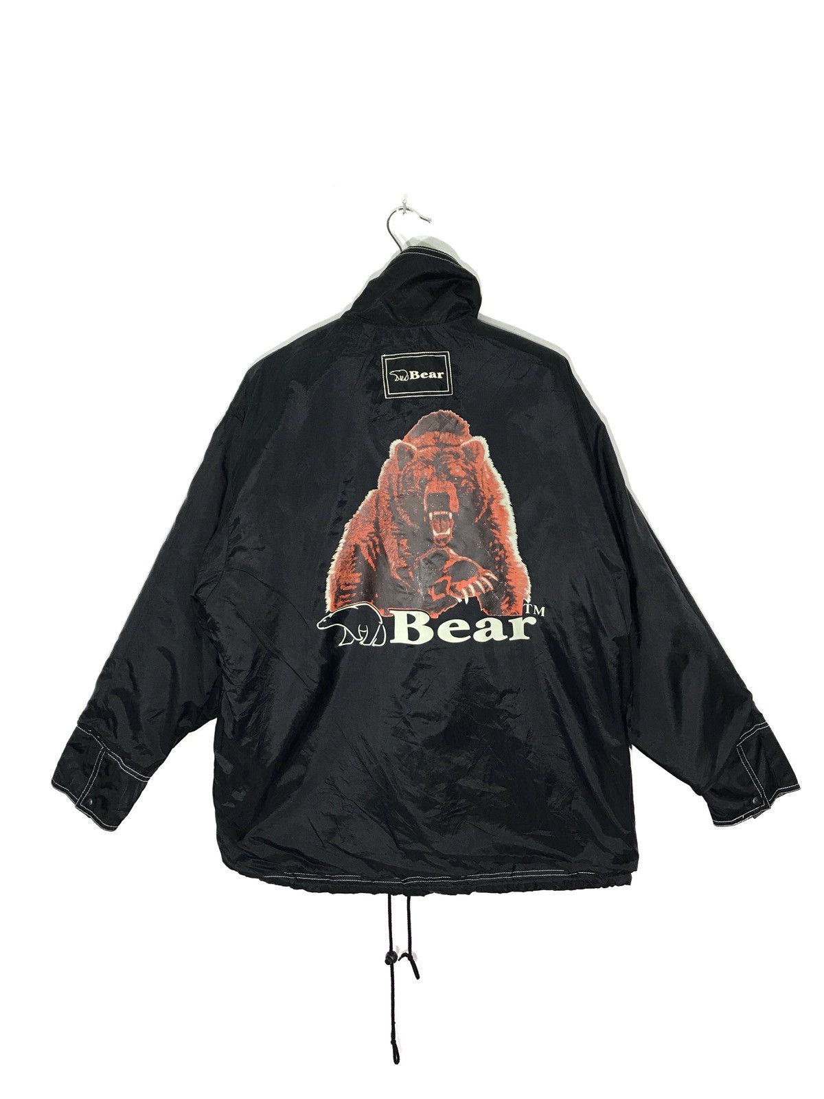 Vintage Vintage Bear Big Logo Reversible Windbreaker Jacket Size US L / EU 52-54 / 3 - 2 Thumbnail