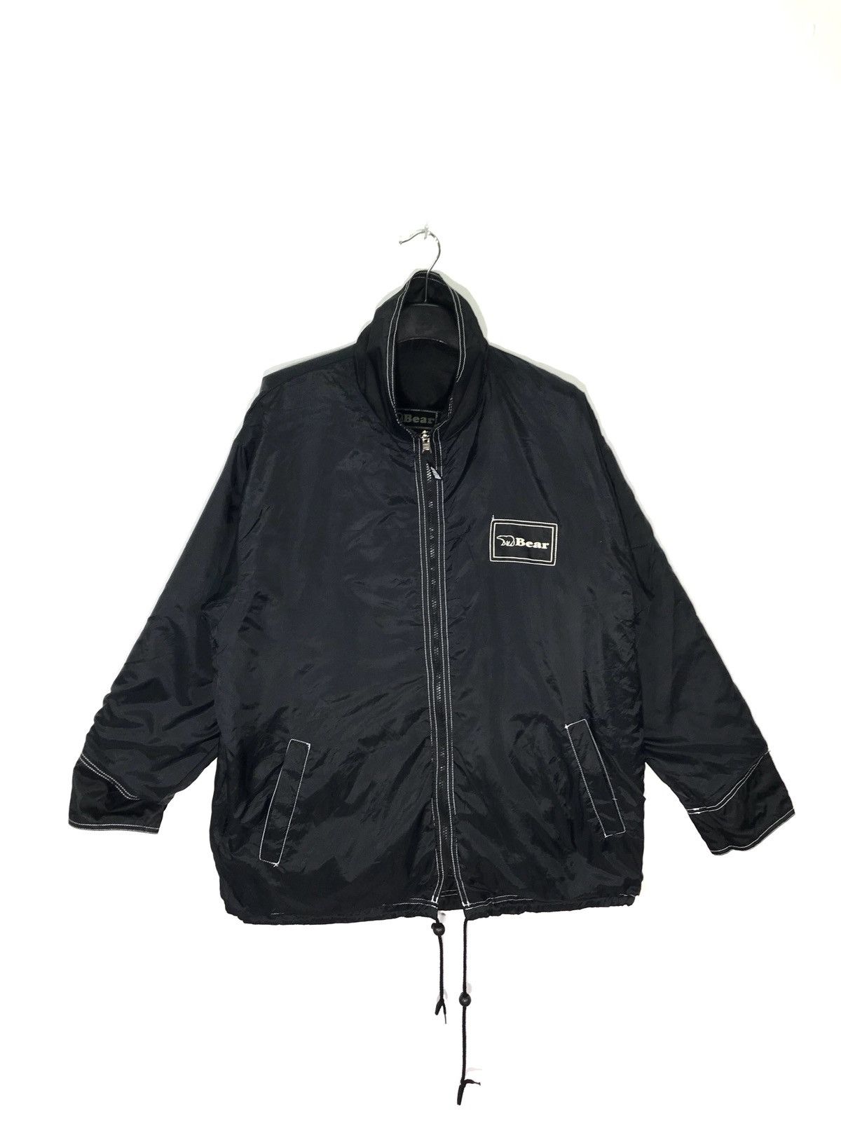 Vintage Vintage Bear Big Logo Reversible Windbreaker Jacket Size US L / EU 52-54 / 3 - 4 Thumbnail
