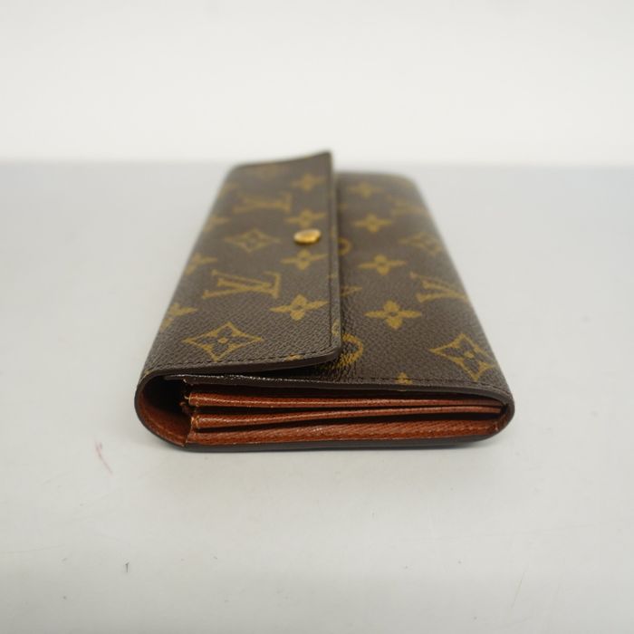 Auth Louis Vuitton Monogram Pochette Porto Mone Credit M61726 Men