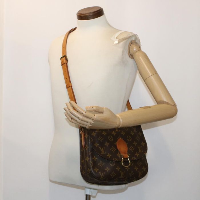 LOUIS VUITTON Monogram Saint Cloud GM Shoulder Bag M51242 LVAuth