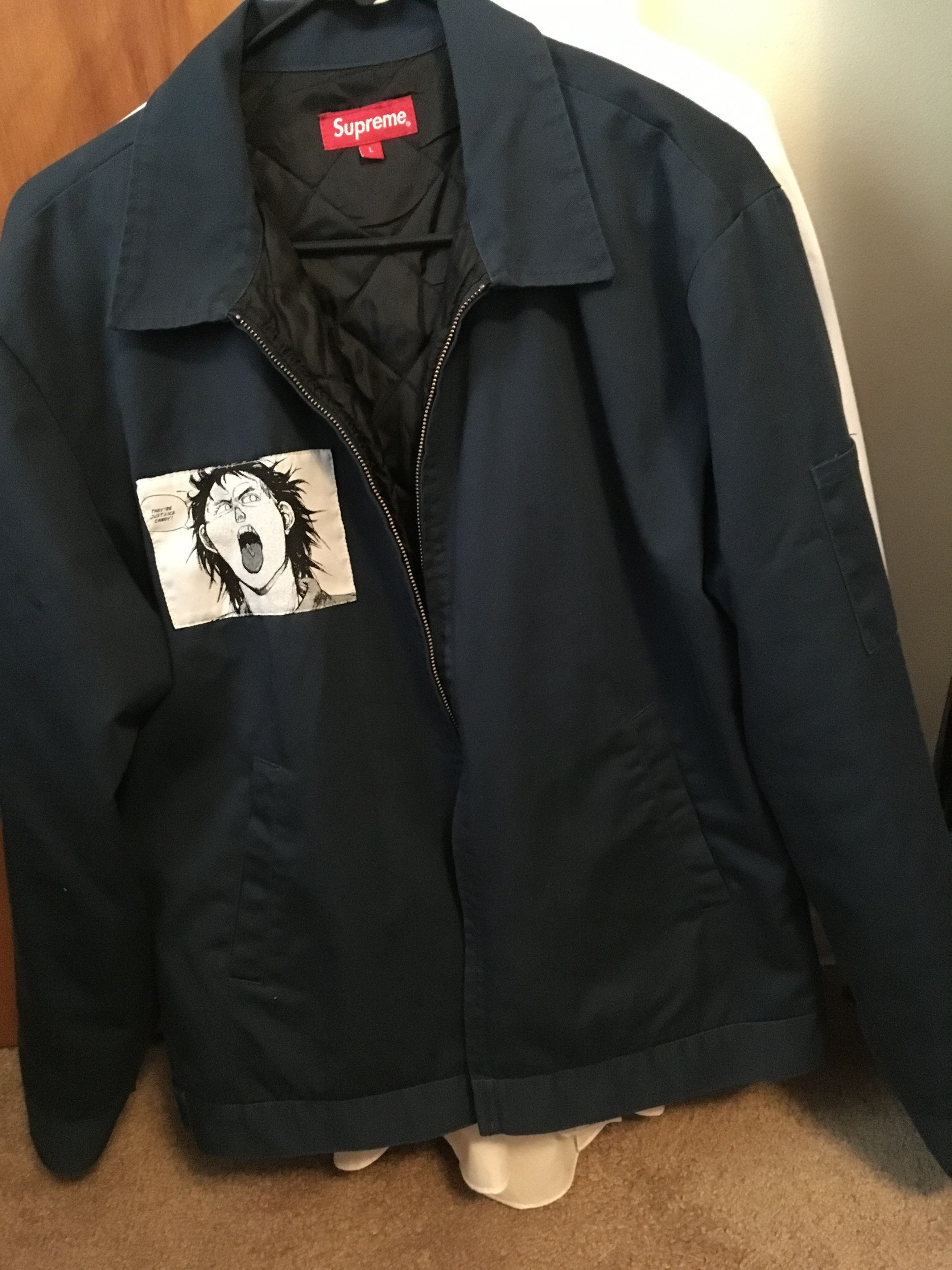 Supreme Supreme X Akira Work Jacket (light navy blue) | Grailed