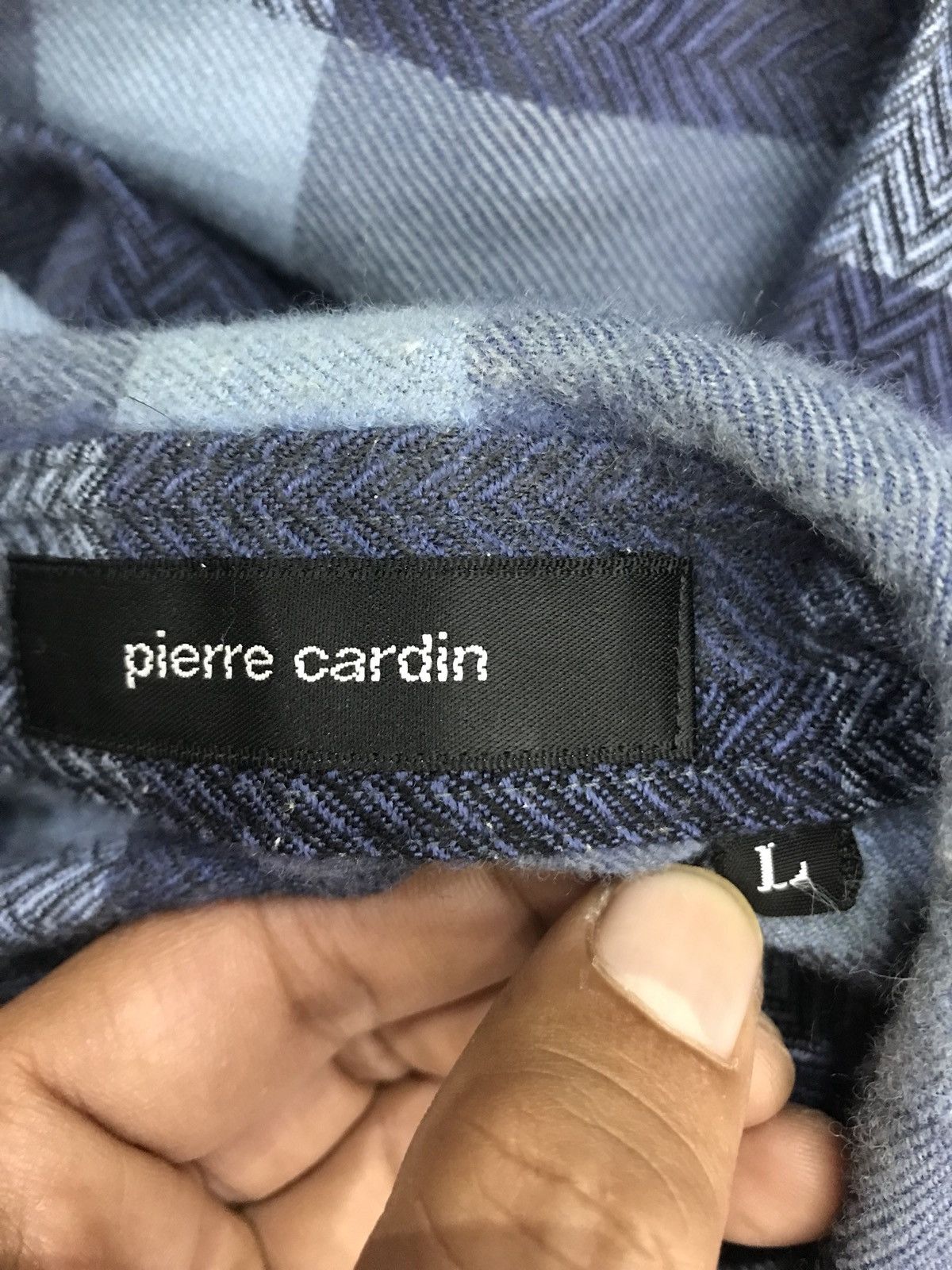 Pierre Cardin Pierre Cardin Plaid Wool Shirt Size US M / EU 48-50 / 2 - 3 Thumbnail