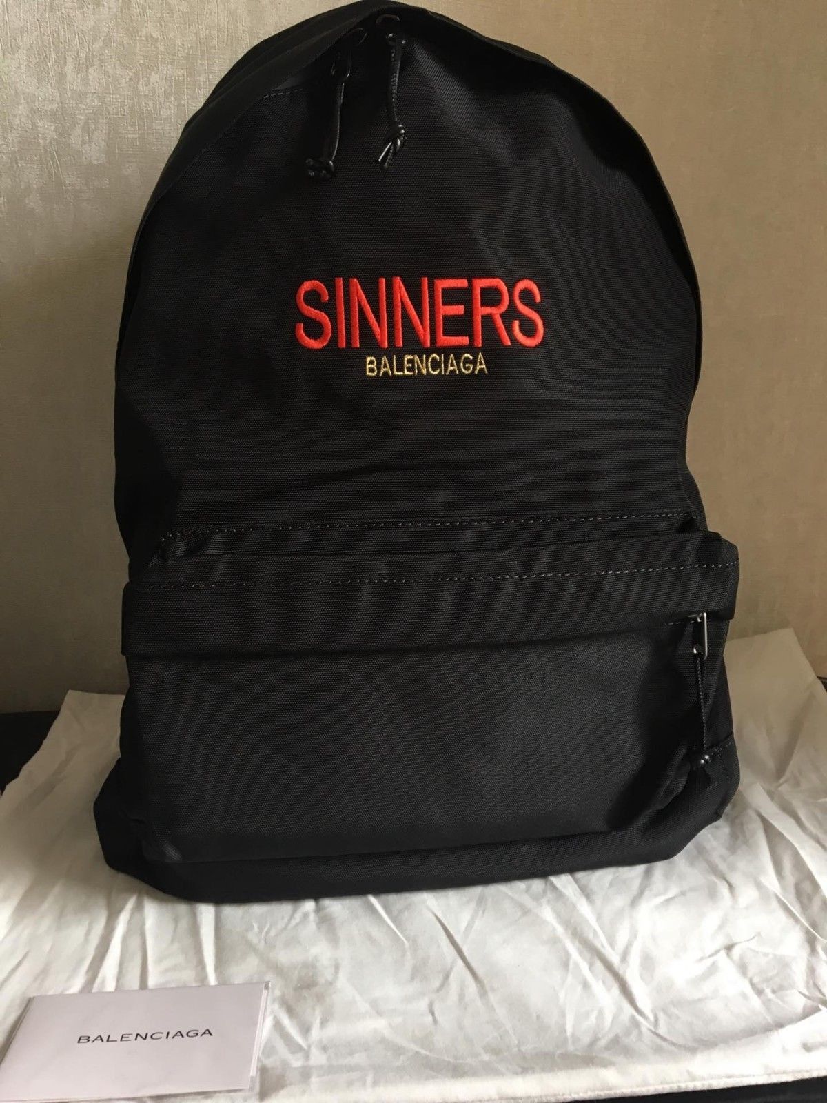 Sinners hotsell balenciaga backpack