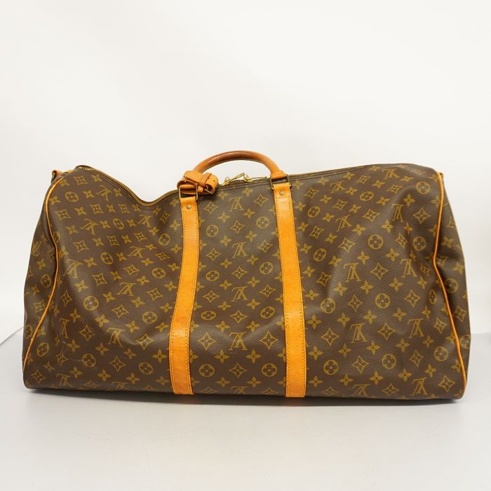 Louis Vuitton Monogram Keepall Bandouliere 60 M41412 Bag Boston Unisex