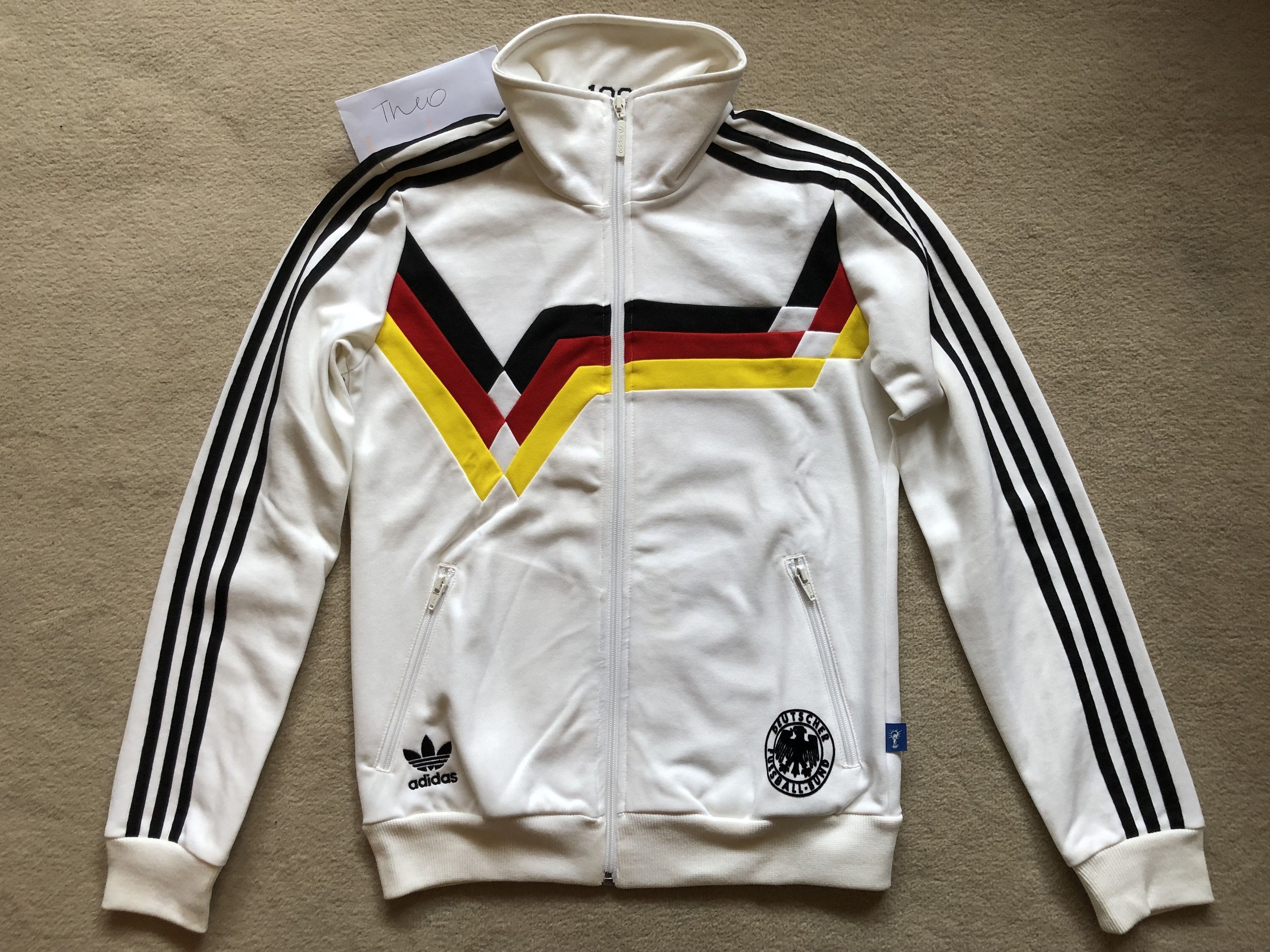 Adidas Vintage Adidas Deutschland 1990 World Cup Tracksuit Top Grailed