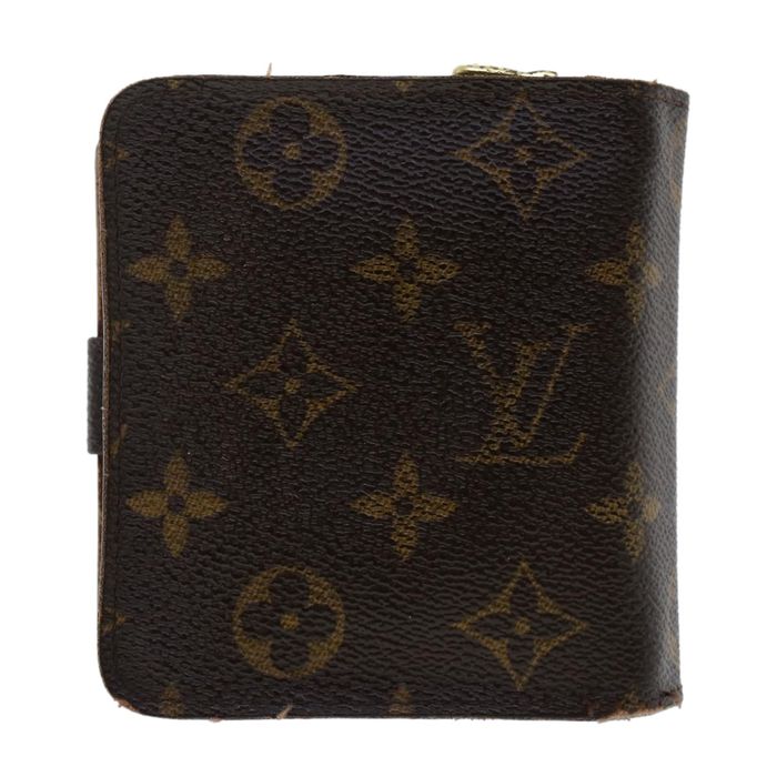 Louis Vuitton Blue Monogram Denim Zippy Coin Wallet Compact 3LVJ1020