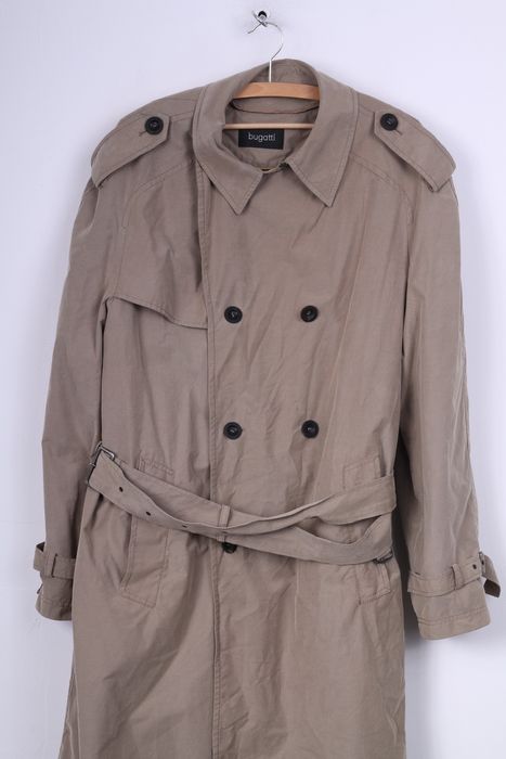 bugatti trench coat beige