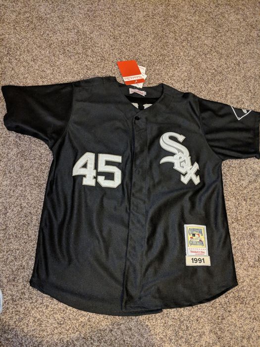 Mitchell &Ness Chicago White Sox Michael Jordan Mens Sz 56 Baseball Jersey