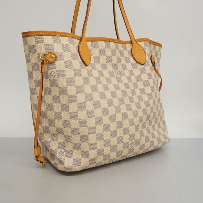 Auth Louis Vuitton Damier Neverfull MM N41358 Women's Tote Bag
