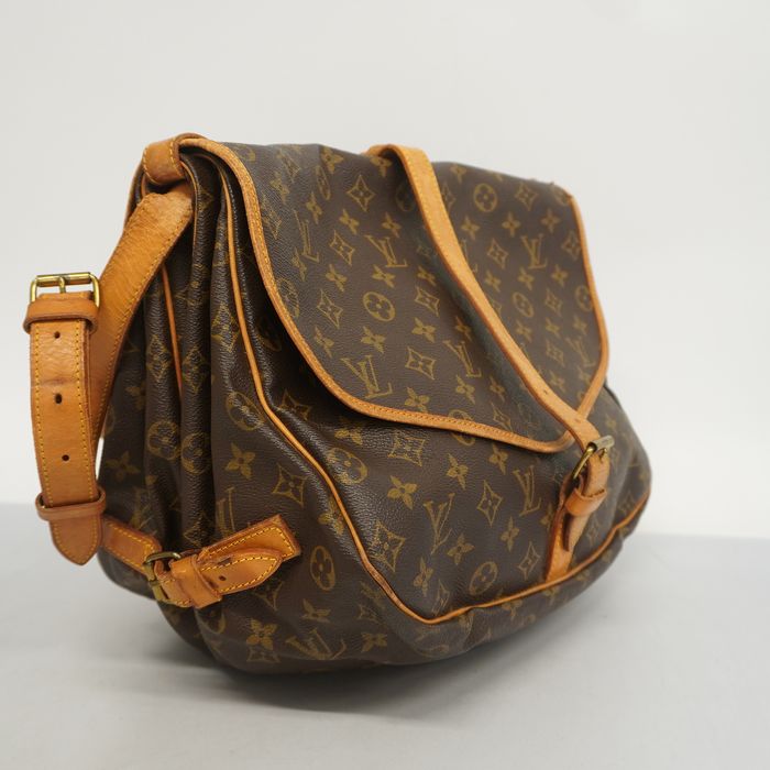 Authenticated Used LOUIS VUITTON Louis Vuitton Saumur 35 shoulder bag  monogram M42254 