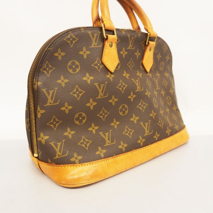 Auth Louis Vuitton Monogram Alma M51130 Women's Handbag