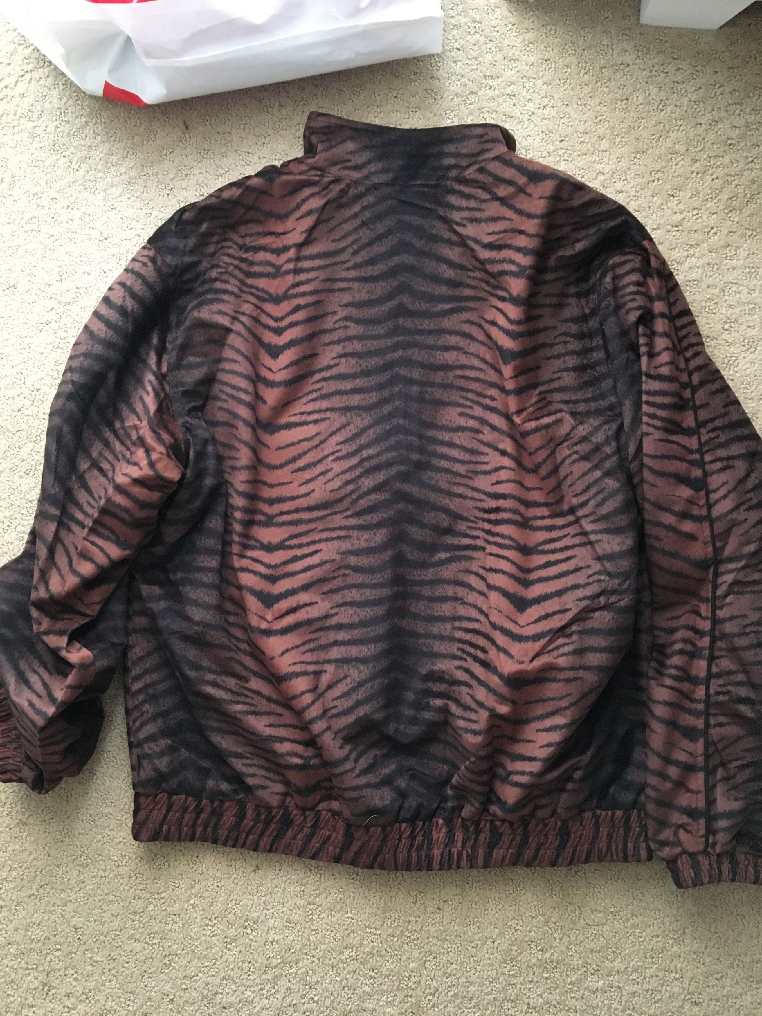 Outerwear Supreme Tiger Stripe Track Jacket Tiger Stripe Track