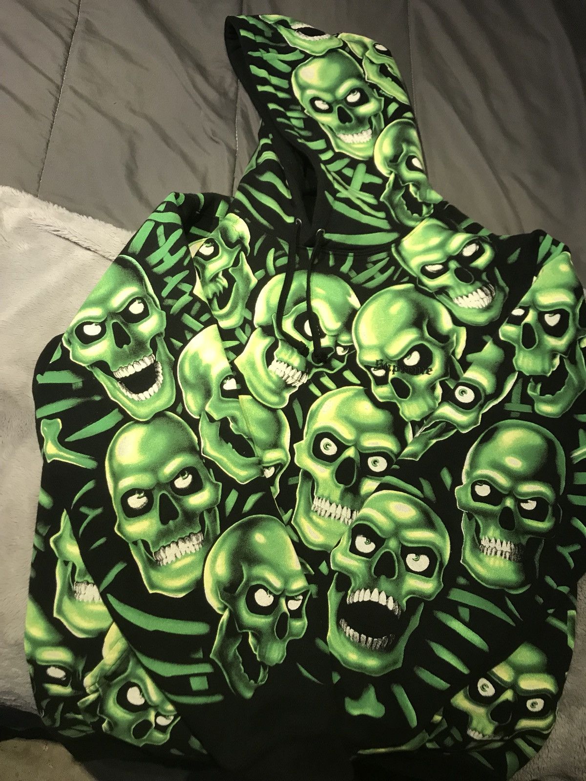 短納期早者勝ち！ Supreme Hoodie Skull r/FashionReps Supreme Pile Supreme Hooded  Skull Sweatshirt Pile メンズ