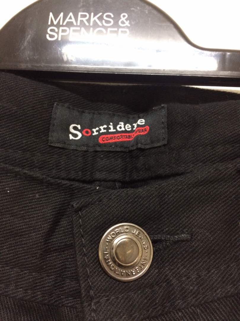 Japanese Brand JAPAN DENIM SORRIDERE DESIGN GOD SAVE THE QUEEN RARE Size US 34 / EU 50 - 3 Thumbnail