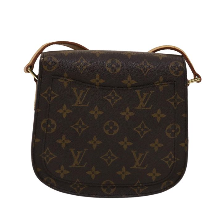 Louis Vuitton LOUIS VUITTON Monogram Saint Cloud MM Shoulder Bag M51243 LV  Auth ar9999