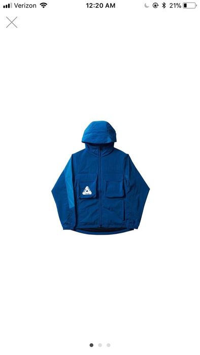 Palace Palace Argo Jacket Blue Size M | Grailed