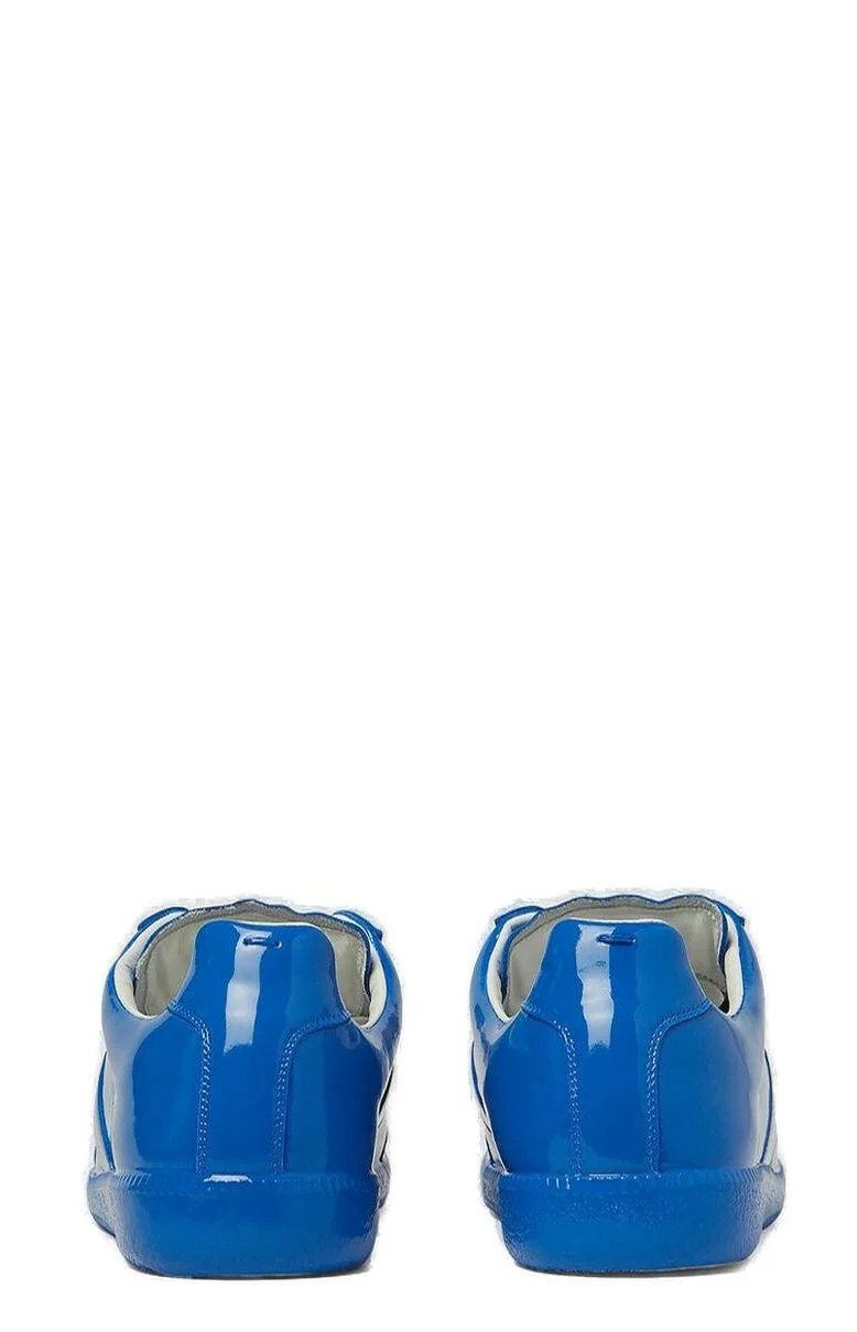 Maison Margiela Maison Margiela Replica Lace-Up Sneakers in Blue Size US 11 / EU 44 - 3 Thumbnail