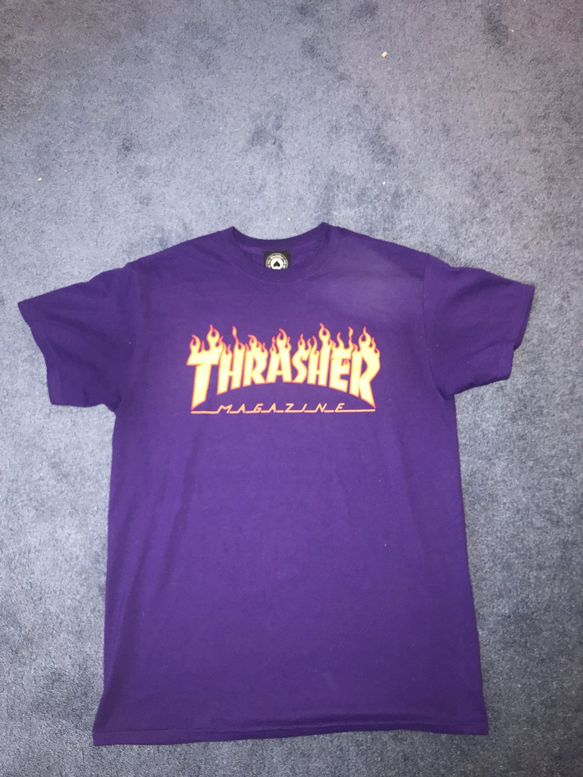 Thrasher Purple Flame Thrasher Tee Size US M / EU 48-50 / 2 - 1 Preview
