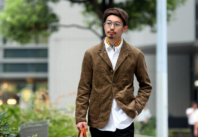 Engineered Garments Bedford Jacket Natural 6.5 oz Flat Twill