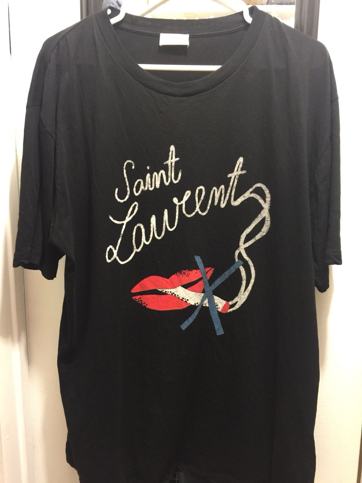 Saint Laurent Paris Saint Laurent Bouche T Shirt Grailed